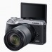 Canon EOS M6 Mark II (EF-M18-150mm f/3.5-6.3 IS STM) Mirrorless Camera (Silver)